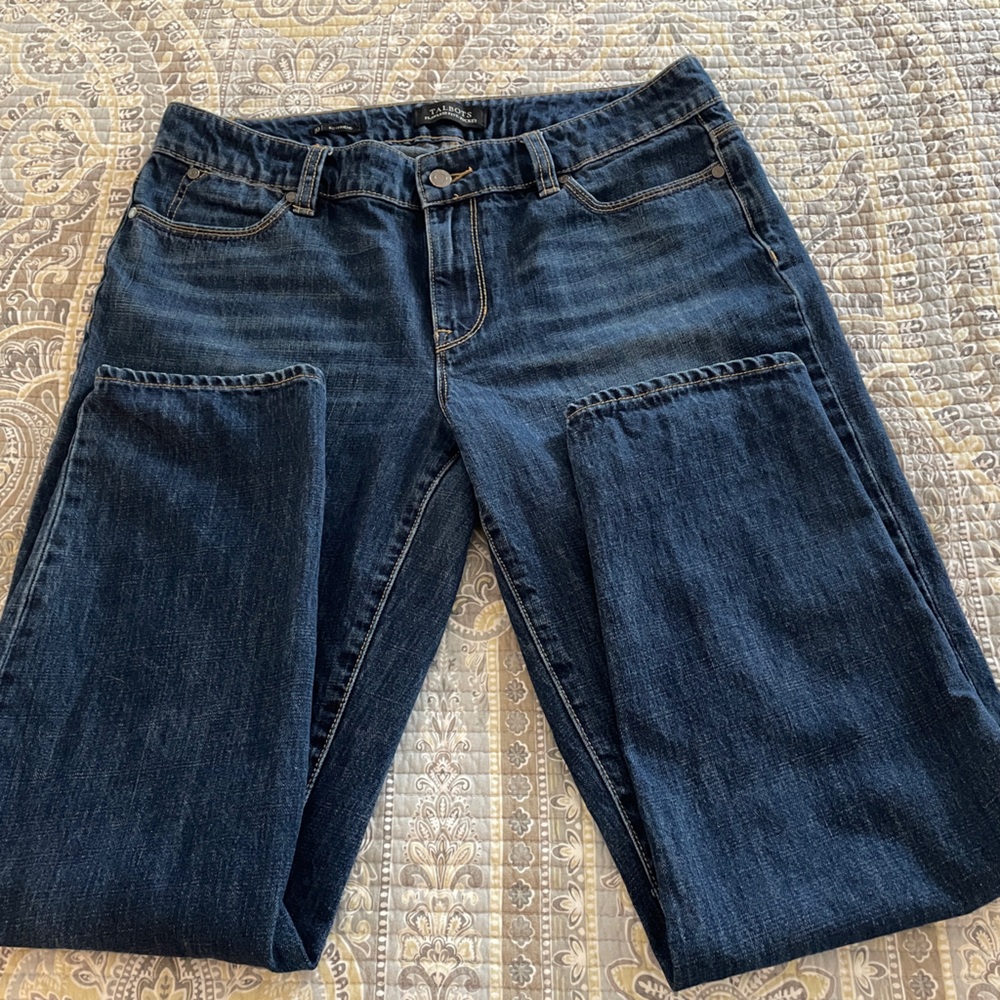 Talbots Dark Blue Straight Leg Jeans